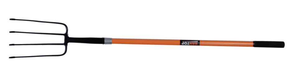 Item No.41634 Fork with long fiberglass handle 