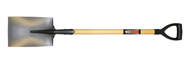 Item No.72301 Spade with wooden handle D pvc grip