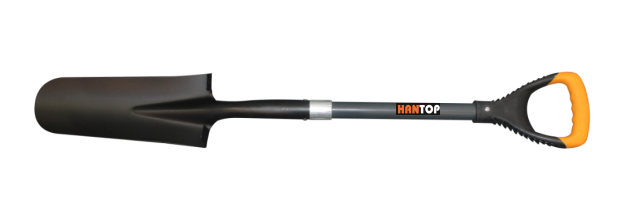 Item No.41603 Drain spade with fiberglass handle and PM grip