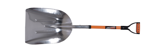Item No.41617 10# Aluminiun shovel with fiberglass handle and PB grip